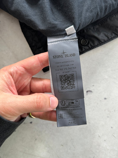 SS/23 Stone Island Crinkle Reps Button Up Overshirt (M)