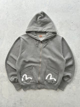 Evisu Gull Wing Zip Up Hoodie (M)