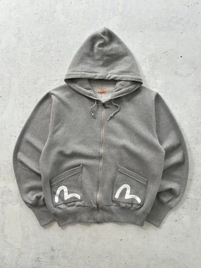 Evisu Gull Wing Zip Up Hoodie (M)