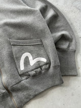 Evisu Gull Wing Zip Up Hoodie (M)