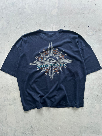 90's Quiksilver Graphic Print T Shirt (XXL)
