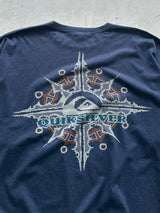 90's Quiksilver Graphic Print T Shirt (XXL)