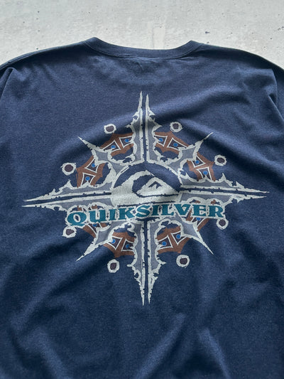 90's Quiksilver Graphic Print T Shirt (XXL)