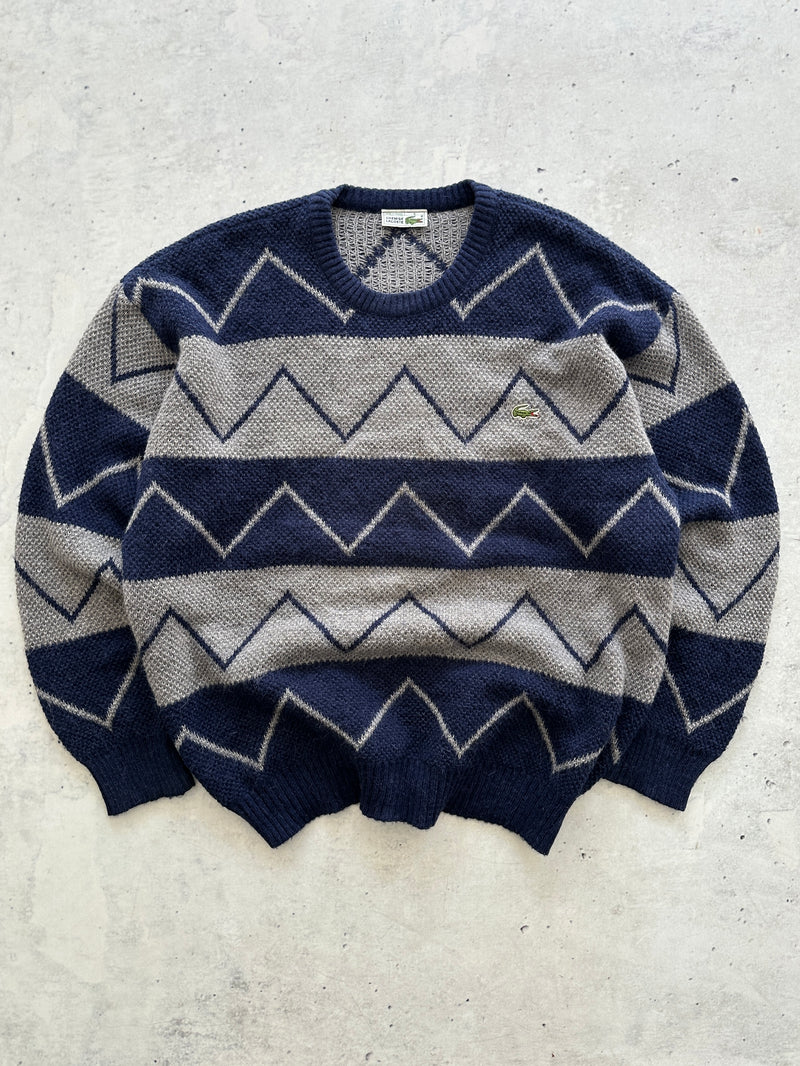 Chemise Lacoste Alpaca Wool Crewneck Knit Jumper (XXL)