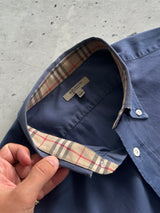 00's Burberry Nova Check Long Sleeve Shirt (XL)