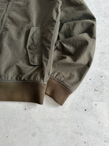 Barbour wax Steve McQueen Rectifier Zip Up Harrington Jacket (M)