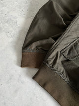 Barbour wax Steve McQueen Rectifier Zip Up Harrington Jacket (M)