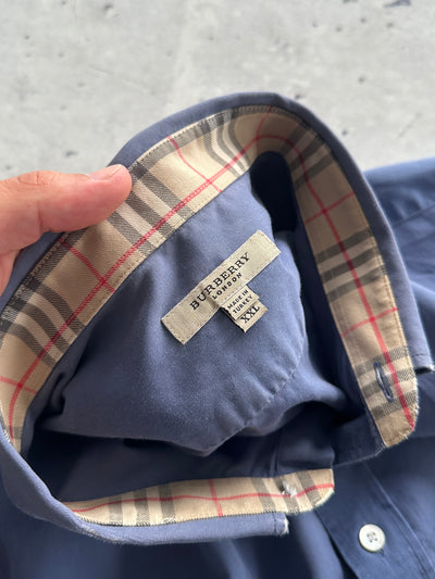 00's Burberry Nova Check Long Sleeve Shirt (XL)