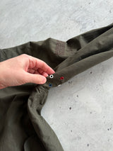 Barbour wax Steve McQueen Rectifier Zip Up Harrington Jacket (M)