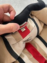 Burberry Down Fill Zip Up Puffer Jacket (S)