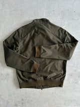 Barbour wax Steve McQueen Rectifier Zip Up Harrington Jacket (M)