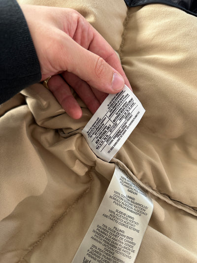 Burberry Down Fill Zip Up Puffer Jacket (S)