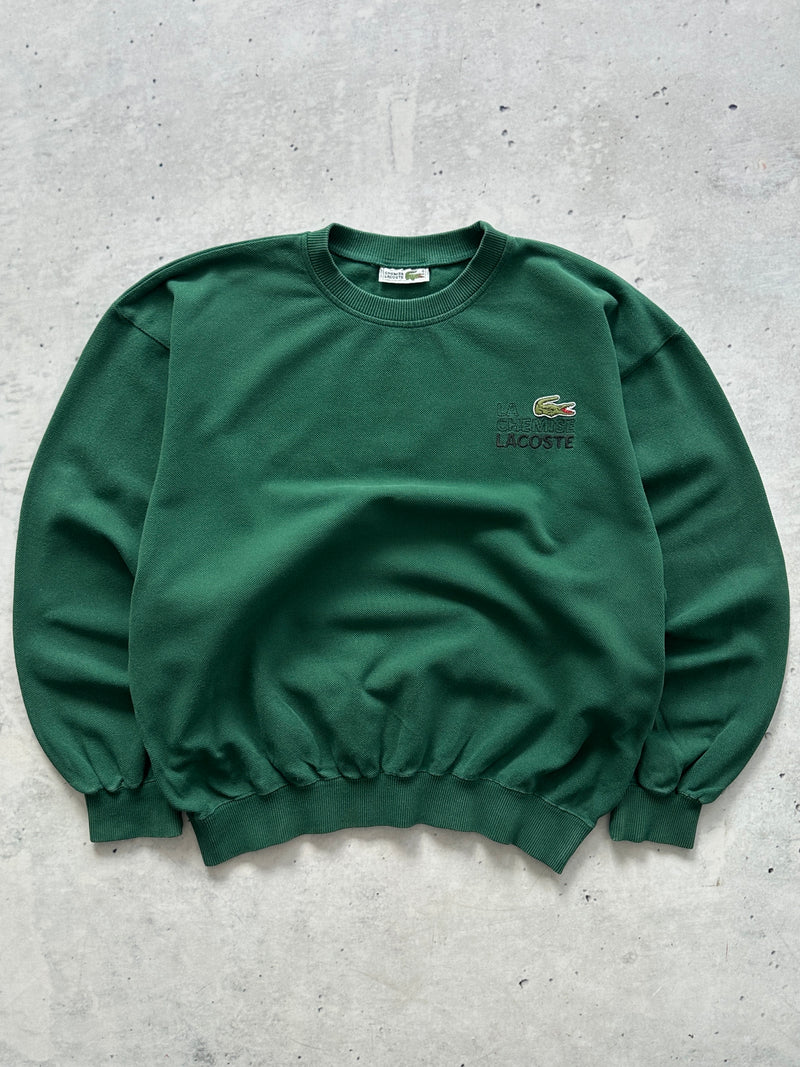 80's Chemise Lacoste Pullover Jumper (M)