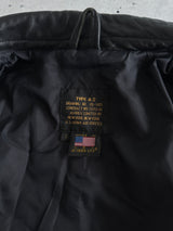 Vintage Avirex A-2 Cobras Zip Up Leather Jacket (L)