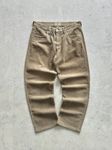 Vintage Armani Jeans Straight Leg Corduroy Trousers (W34 x L30)