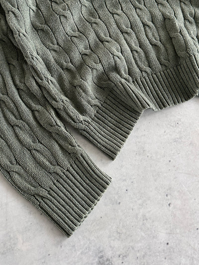 Ralph Lauren Crewneck Cable Knit Jumper (XL)