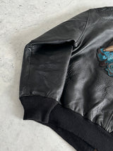 Vintage Avirex A-2 Cobras Zip Up Leather Jacket (L)