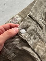 Vintage Armani Jeans Straight Leg Corduroy Trousers (W34 x L30)