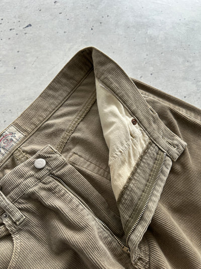 Vintage Armani Jeans Straight Leg Corduroy Trousers (W34 x L30)