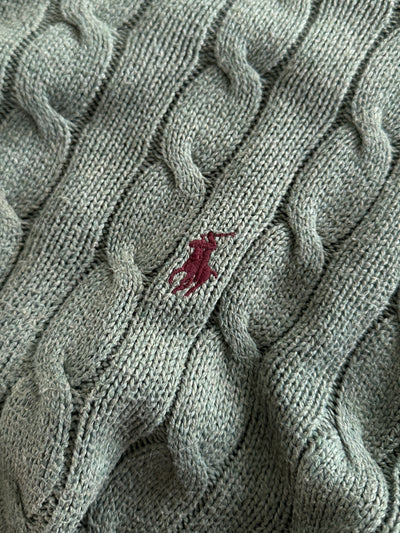 Ralph Lauren Crewneck Cable Knit Jumper (XL)