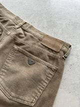 Vintage Armani Jeans Straight Leg Corduroy Trousers (W34 x L30)