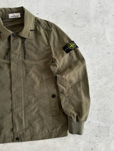 SS/21 Stone Island Micro Reps Zip Up Jacket (S)