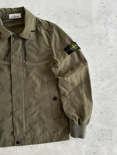 SS/21 Stone Island Micro Reps Zip Up Jacket (S)