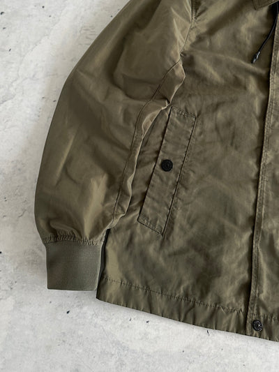 SS/21 Stone Island Micro Reps Zip Up Jacket (S)