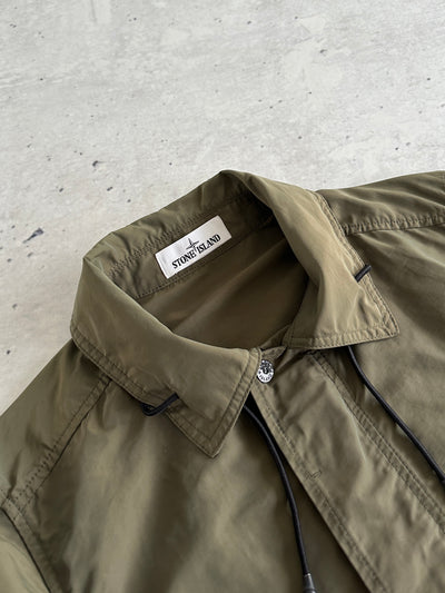 SS/21 Stone Island Micro Reps Zip Up Jacket (S)