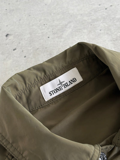 SS/21 Stone Island Micro Reps Zip Up Jacket (S)