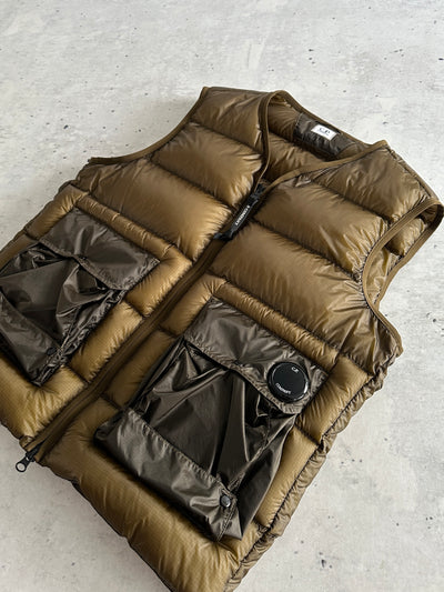 CP Company D.D. Shell Zip Up Gilet (S)