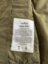 SS/21 Stone Island Micro Reps Zip Up Jacket (S)