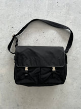 Prada Nylon Buckle Crossbody / Messenger Bag (One Size)