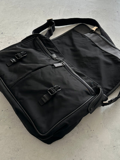 Prada Nylon Buckle Crossbody / Messenger Bag (One Size)