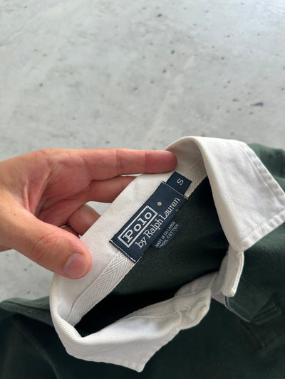 90's Ralph Lauren Heavyweight Rugby Shirt (M)