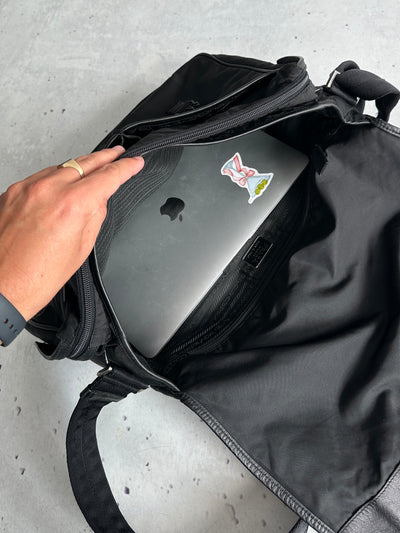 Prada Nylon Buckle Crossbody / Messenger Bag (One Size)