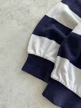 80's Chemise Lacoste Stripe Pullover Jumper (L)
