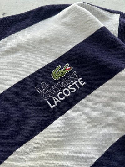 80's Chemise Lacoste Stripe Pullover Jumper (L)