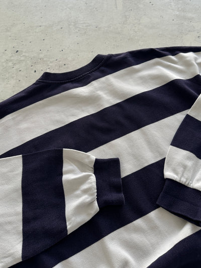 80's Chemise Lacoste Stripe Pullover Jumper (L)