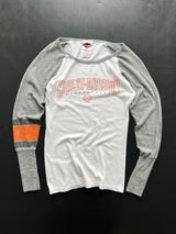 Vintage Harley Davidson Long Sleeve T Shirt (Women's S)