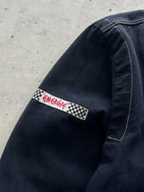90's Energie Fireman clasp contrast stitch canvas Jacket (L)