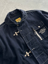 90's Energie Fireman clasp contrast stitch canvas Jacket (L)
