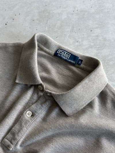 Ralph Lauren Stripe Long Sleeve Polo Shirt (XL)