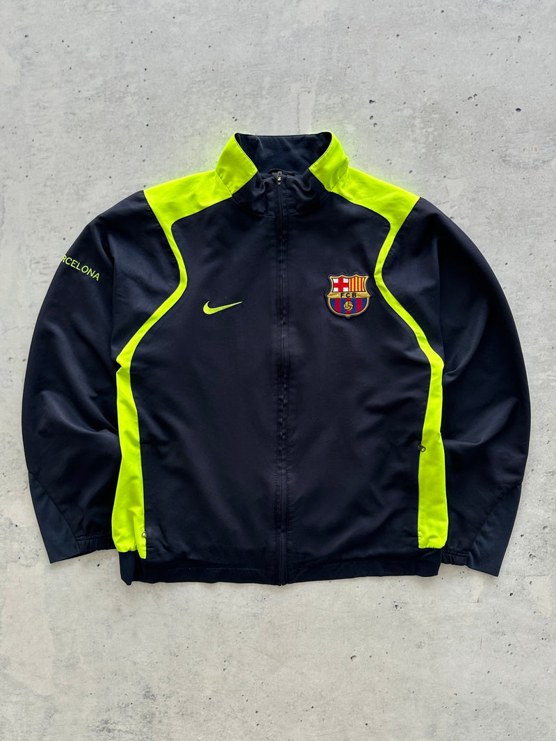 2005/06 Nike FC Barcelona Zip Up Track Jacket (S)