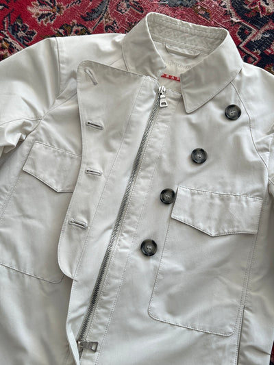 00's Prada belted Jacket (Women's S)