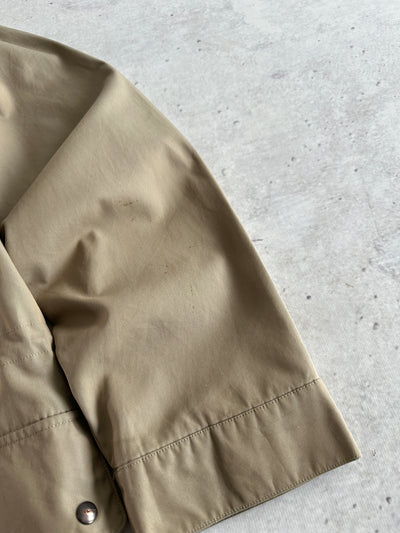 90's Burberry Nova Check Camden Car Coat (L)