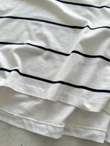 Vintage Christian Dior Embroidered Logo Stripe Polo Shirt (XL)