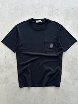 Stone Island Patch Logo Front Pocket T Shirt (S)