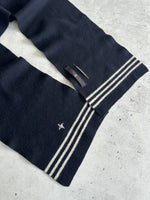 00's Stone Island Denims marina Stripe Wool Scarf (One Size)