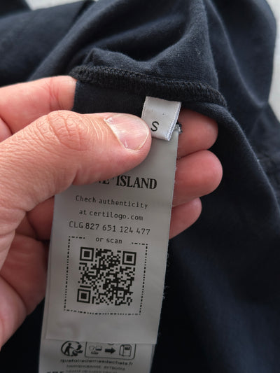 Stone Island Patch Logo Front Pocket T Shirt (S)